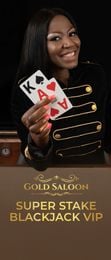 Gold Saloon Super Stake Blackjack