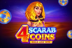4 Scarab Coins: Hold and Win